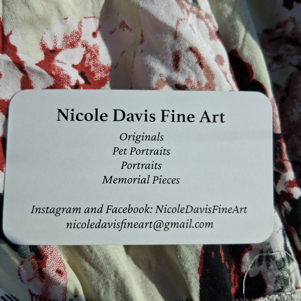 Example Of Work Upcycled Hand-painted Artistic Blue and Green Sneakers - Picture 4 of 4